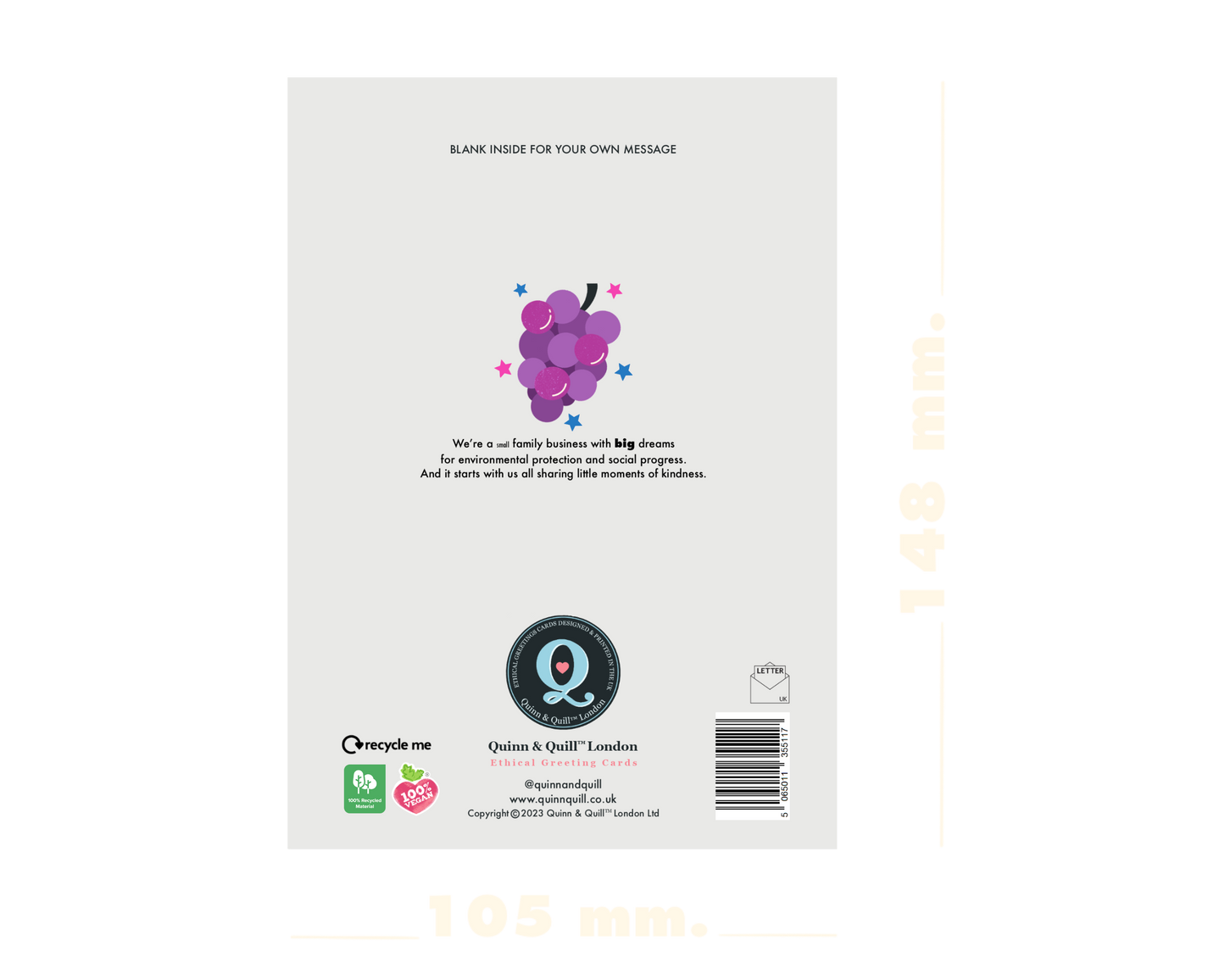 Grateful Bunch Thank You Card