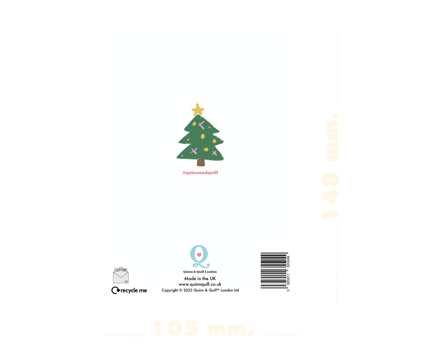 Jolly Santa Christmas Card