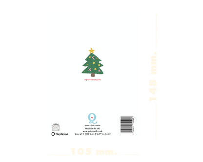 Jolly Santa Christmas Card