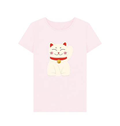 Pink Printed T-shirt Front