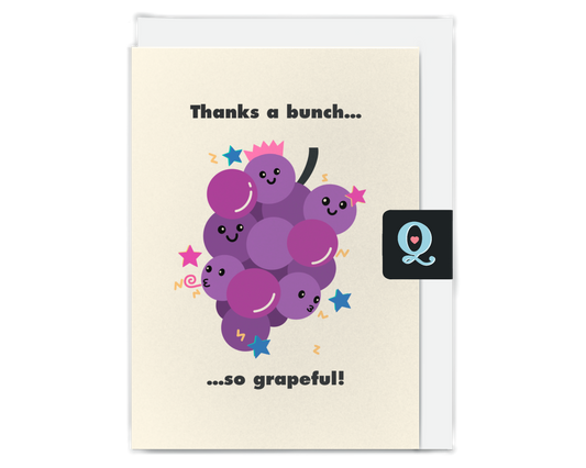 Grateful Bunch Thank You Card