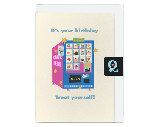 Treat Yourself Birthday Card