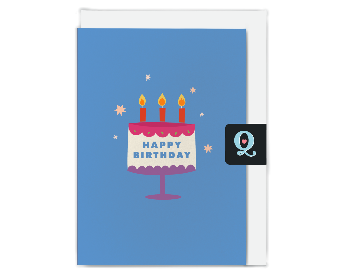 Wonky Cake Birthday Card