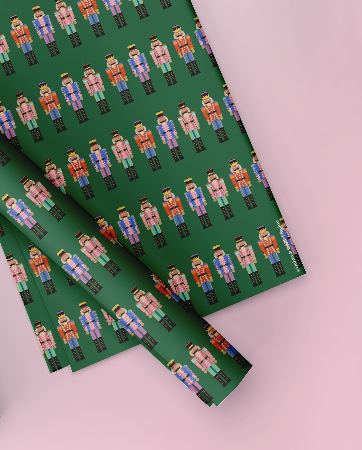 Nutcracker Christmas Gift Wrap