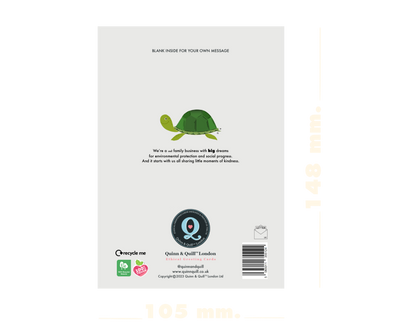 Turtle Get Well Soon Card