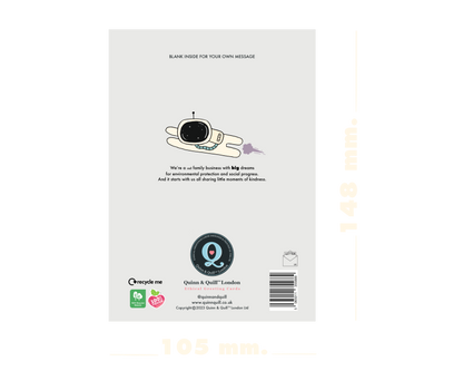 Over the Moon Congrats Card