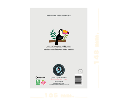 Toucan Inspirational Card