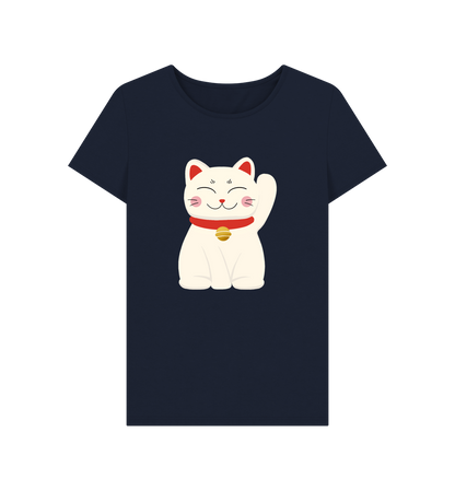 Navy Blue Printed T-shirt